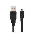 Cable USB 2.0 a Mini USB / 5 pines / 1.8m  / Nanocable 10.01.0402
