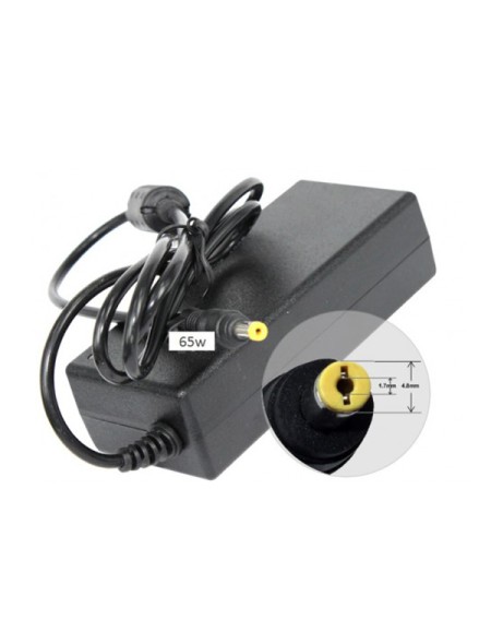 Cargador compatible para portátil HP / Compaq 65W 18.5V 3.5A 4.75 mm  x 1.7 mm / 3541
