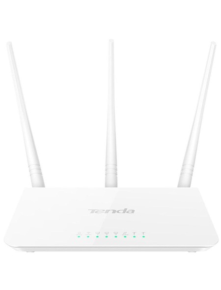 Router Wifi TENDA F3 / 300mbps / 4x Lan Gigabit / 3x Antenas / F3