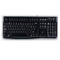 Teclado USB Logitech K120 / Resistente a salpicaduras / Negro / Retail / 920-002499