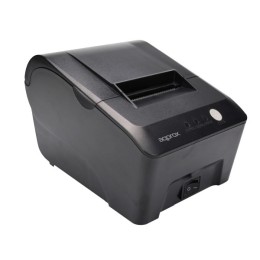 ÷ Tpv impresora approx appos58mu negra termica 58mm compacta conexion usb , conexion a cajon rj11, cor