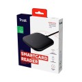 ÷ Lecttor externo de dnie contactless trust ceto compatible con dnie 3.0 usb 2.0 negro 24736