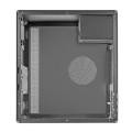 ÷ Caja slim ultra compacta micro atx tacens orumx con fuente 500w estructura y en acero tama?o 320x146