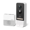 ÷ Videoportero tapo d230s1 timbre inteligente con camara 2k 5mp deteccion bateria exterior ip64