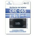 ÷ Card reader externo usb coolbox cre065 lector dnie 4.0 + lector sim + memorias lector memoria flash