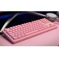 ÷ Teclado h-mech gaming mars gaming mk023 color rosa tama?o compacto tkl iluminacion rgb