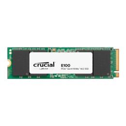 Disco duro SSD M.2 Nvme Pcie 4.0 Crucial E100 / 480 GB / M.2 2280 / 4.500 MB/s / CT480E100SSD8