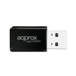 ÷ Usb wifi 6 y bluetooth approx appusb900 bt 5.4 wifi 6 hasta 900mbps 