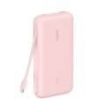 ÷ Powerbank belkin bpb024hqpk cable usb-c integrado rosa 20000 mah 1xusb-c 1xusb-a 30w